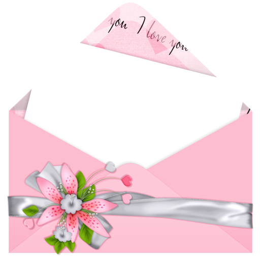This png image - Pink Letter I Love You PNG Picture, is available for free download