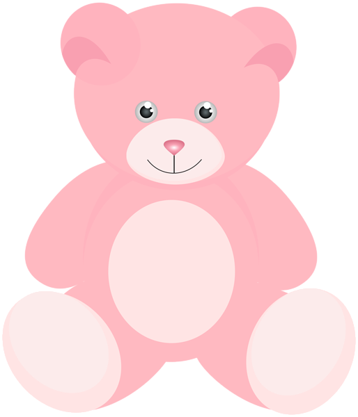This png image - Pink Teddy PNG Clipart, is available for free download