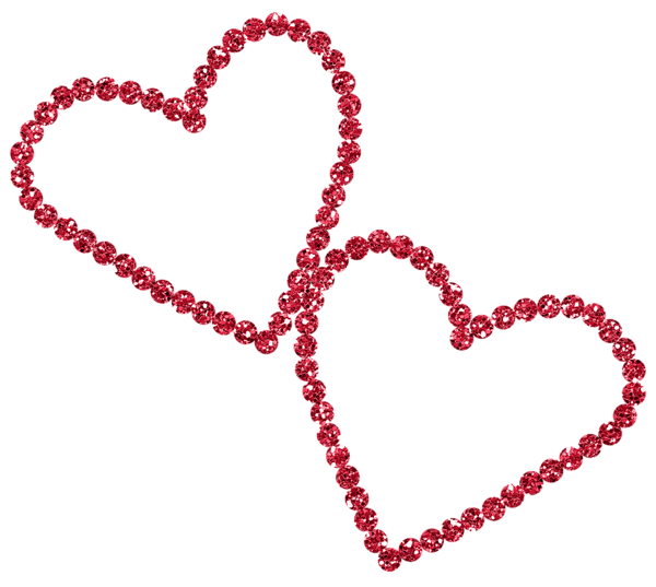 This png image - Red Diamond Hearts PNG Clipart Picture, is available for free download
