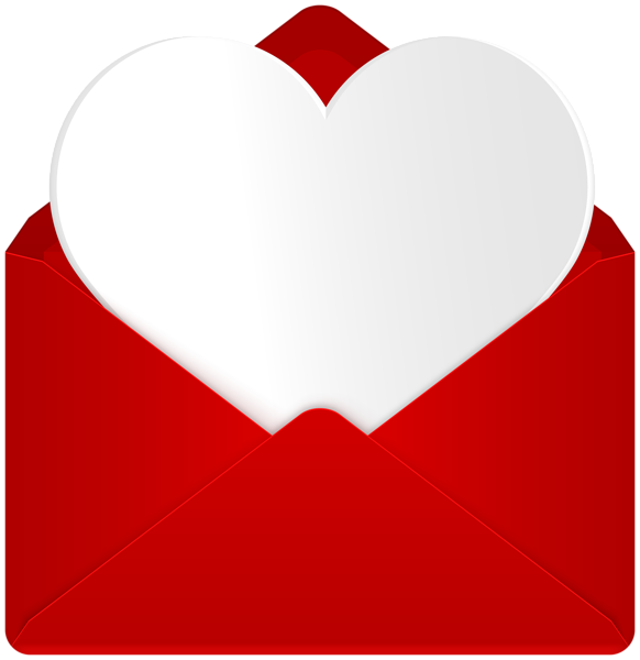 This png image - Red Envelope with Heart Clip Art Image, is available for free download