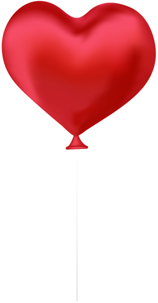 This png image - Red Heart Balloon PNG Clip Art Image, is available for free download