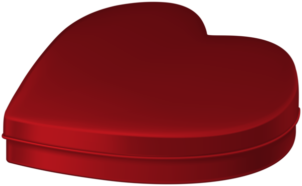 This png image - Red Heart Box PNG Clipart, is available for free download