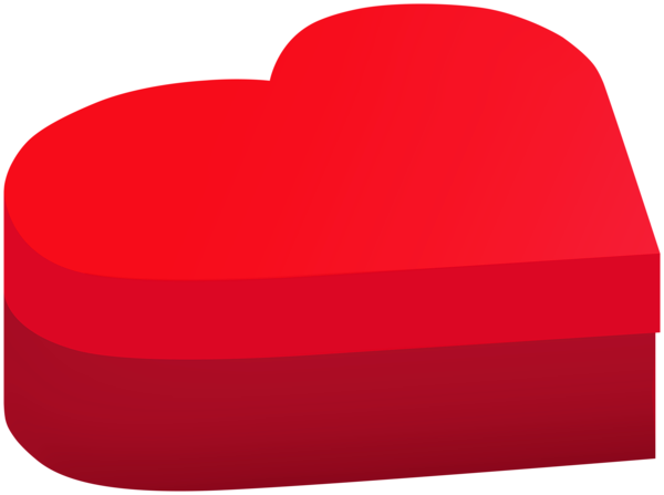 This png image - Red Heart Shaped Box PNG Clipart, is available for free download