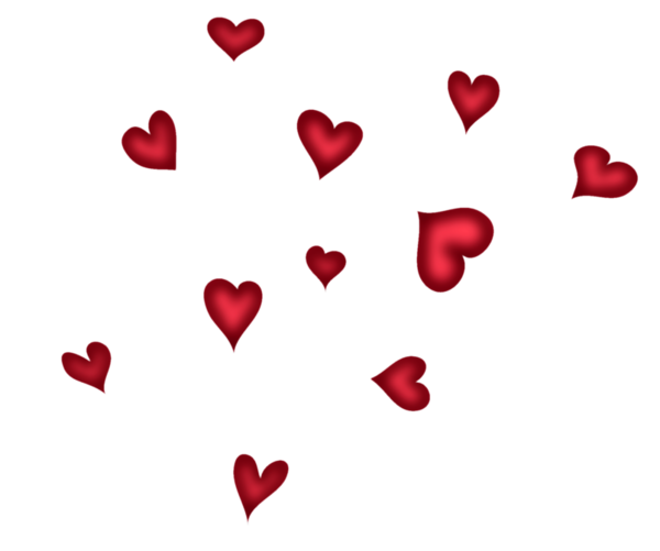 This png image - Red Hearts PNG Picture, is available for free download