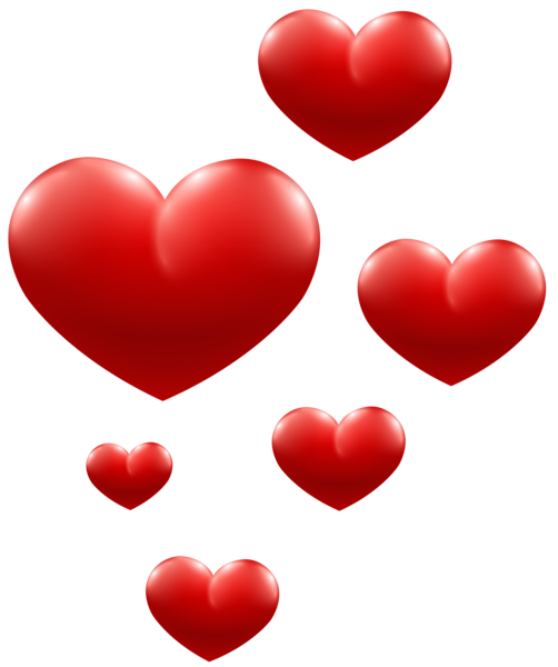 This png image - Red Hearts Transparent PNG Image, is available for free download