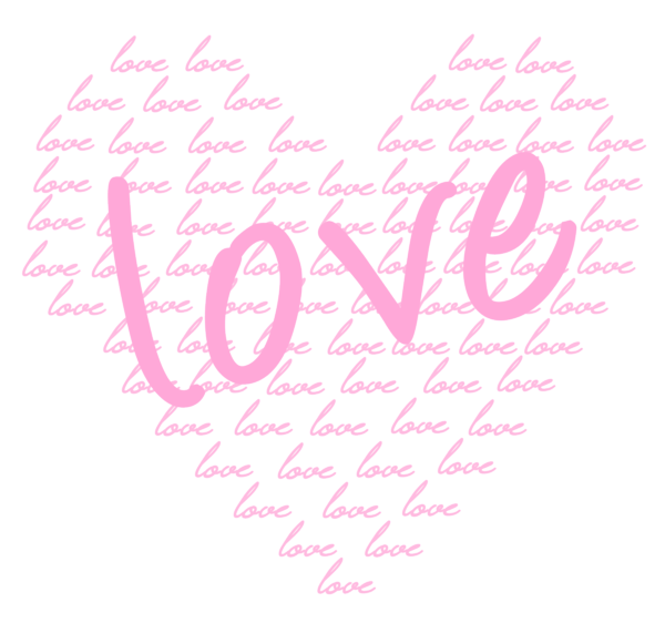 This png image - Soft Pink Heart of Love PNG Clipart, is available for free download