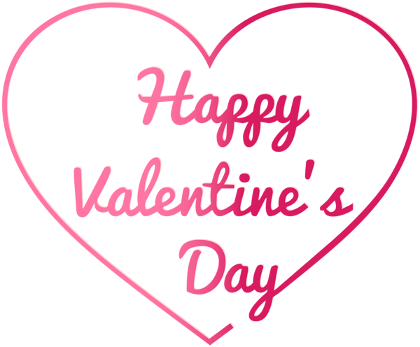 Transparent Happy Valentine's Day PNG Image | Gallery ...