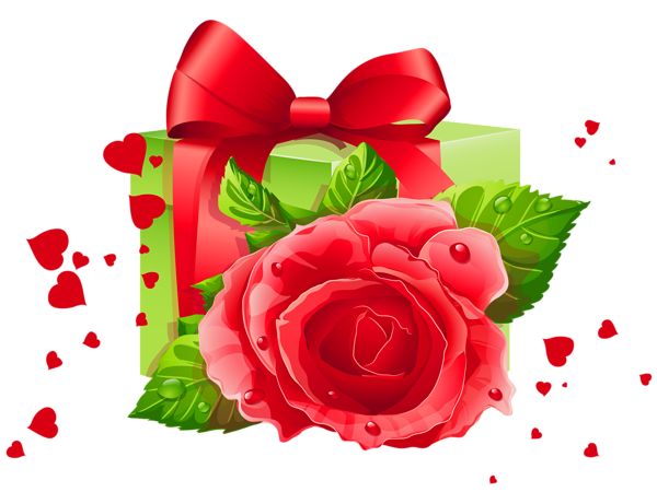 This png image - Transparent Heart and Gift Decoration PNG Picture, is available for free download
