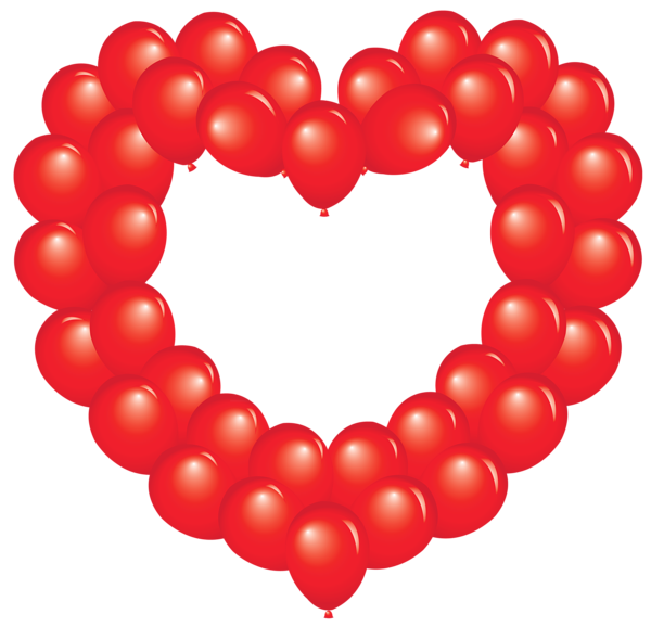 This png image - Transparent Red Heart Balloon PNG Clipart, is available for free download