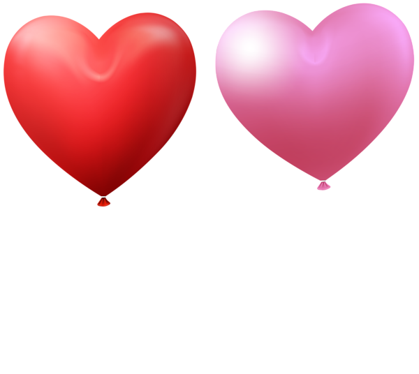 This png image - Valentine's Day Heart Balloon Red Pink Clip Art Image, is available for free download