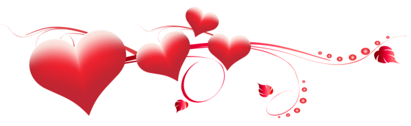 This png image - Valentine's Day Hearts Decoration Transparent PNG Clip Art Image, is available for free download