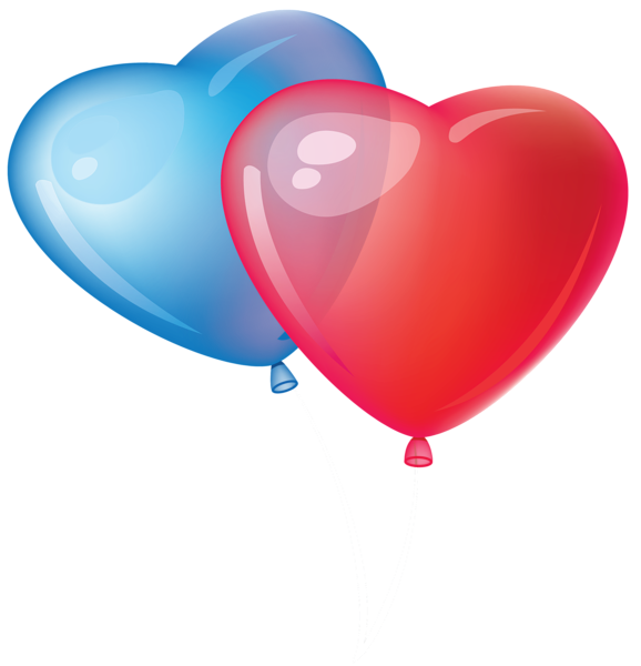 This png image - Valentine Balloons PNG Clipart, is available for free download