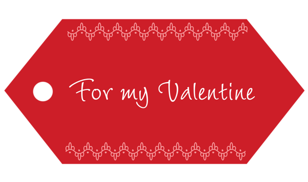This png image - Valentine Label PNG Clipart Picture, is available for free download