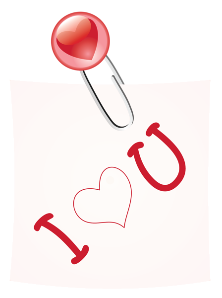 This png image - Valentine Note PNG Clipart Picture, is available for free download
