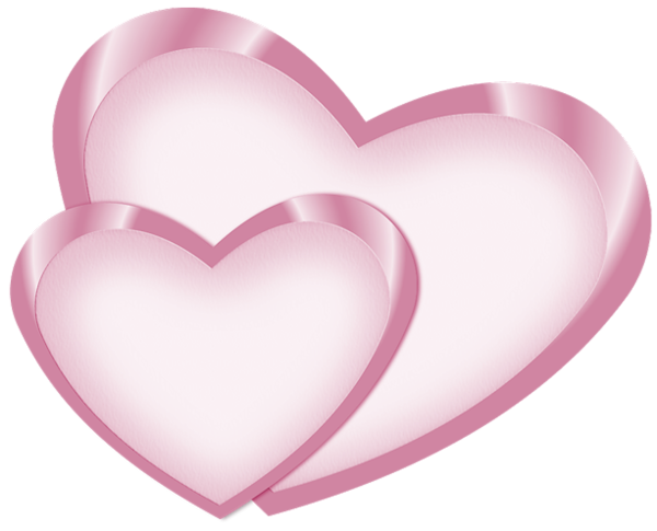 This png image - Valentine Soft Pink Hearts PNG Clipart, is available for free download