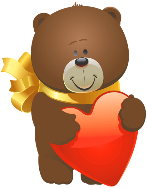 This png image - Valentine Teddy Bear PNG Clipart, is available for free download