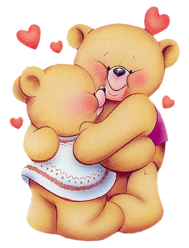 This png image - Valentine Teddy Bears PNG Clipart Picture, is available for free download