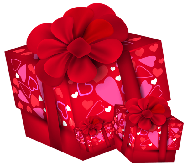 This png image - Valentines Day Gift Boxes PNG Clipart, is available for free download