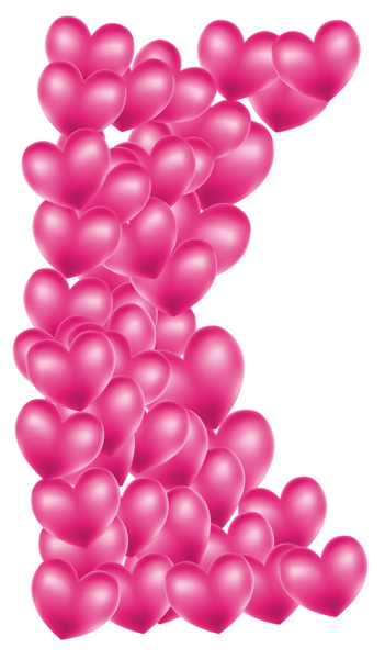 This png image - Valentines Day Pink Hearts Decor PNG Clipart, is available for free download