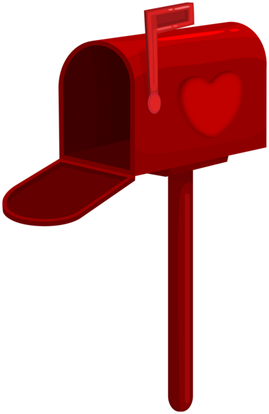 This png image - Valentines Day Red Mailbox PNG Clipart, is available for free download