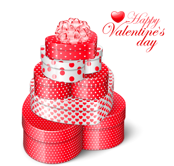 This png image - Valentines Heart Gift Boxes PNG Clipart Picture, is available for free download