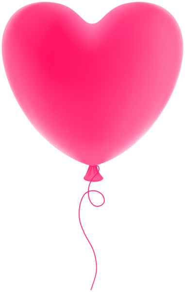 This png image - Vday Heart Balloon Pink PNG Clipart, is available for free download