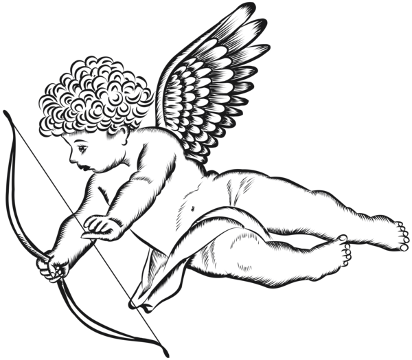 This png image - Vintage Cupid Transparent Image, is available for free download