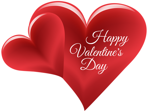 Happy Valentine's Day Hearts PNG Clip Art Image | Gallery ...