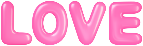 Love Pink PNG Transparent Clipart | Gallery Yopriceville - High-Quality ...