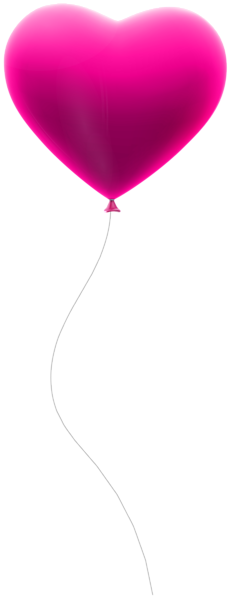 Pink Heart Balloon Transparent Clip Art | Gallery Yopriceville - High ...