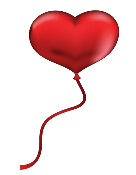 Red Heart Balloon PNG Clipart Picture | Gallery Yopriceville - High