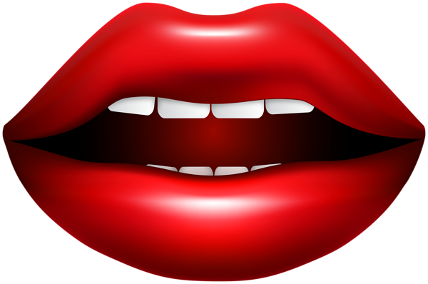 Red Lips Transparent PNG Clipart | Gallery Yopriceville - High-Quality ...