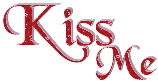 Red and Pink Kiss me PNG Picture | Gallery Yopriceville - High-Quality
