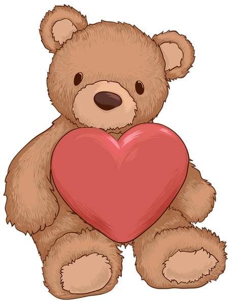 blue teddy bear with heart