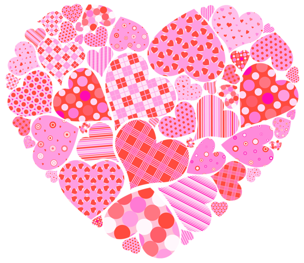 Valentines Day Heart of Hearts PNG Clipart Picture ...