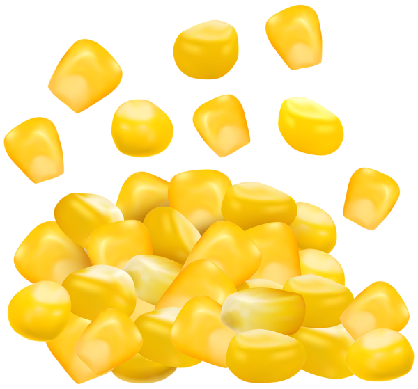 This png image - Sweet Corn Grains PNG Clip Art Image, is available for free download