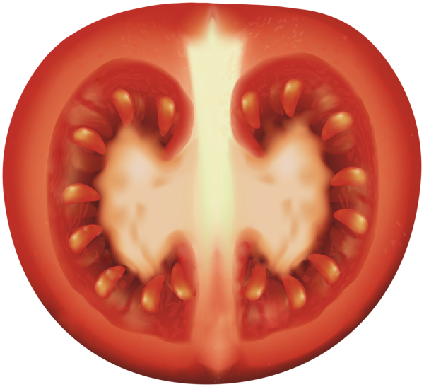 This png image - Tomato Half PNG Clipart, is available for free download