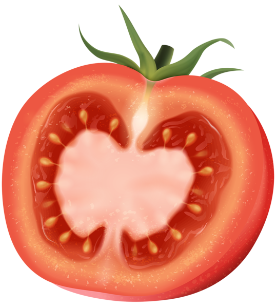 This png image - Tomato Half PNG Transparent Clip Art Image, is available for free download