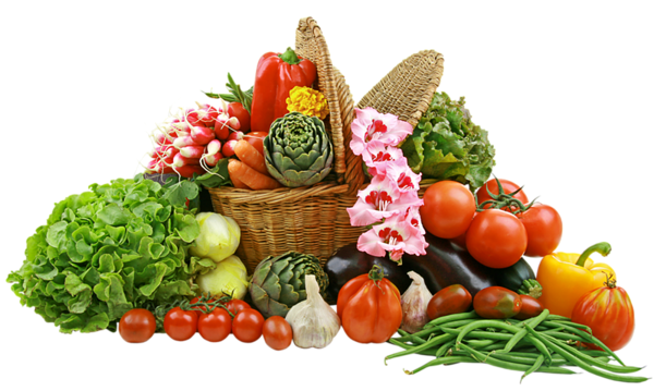 This png image - Vegetable Basket PNG Picture, is available for free download