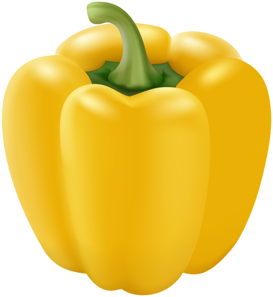 This png image - Yellow Bell Pepper Clipart, is available for free download