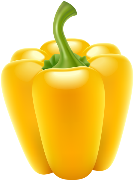 This png image - Yellow Bell Pepper Transparent PNG Clip Art Image, is available for free download