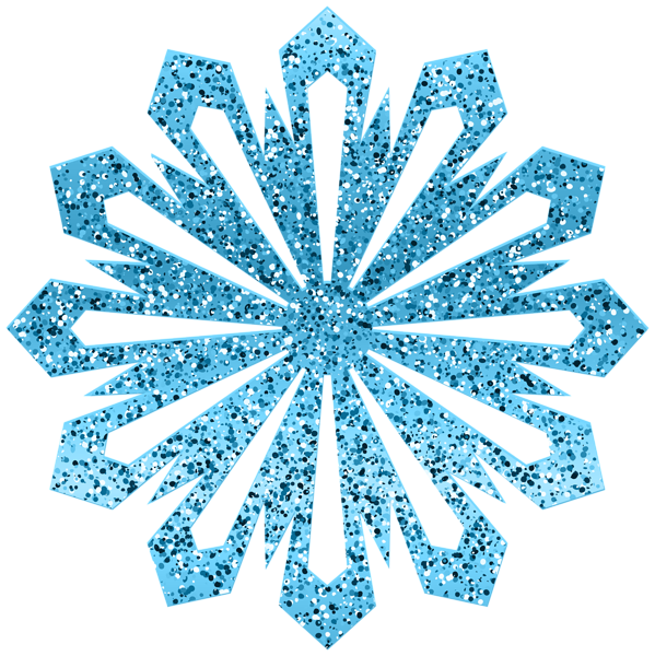 This png image - Blue Shining Snowflake PNG Clipart, is available for free download