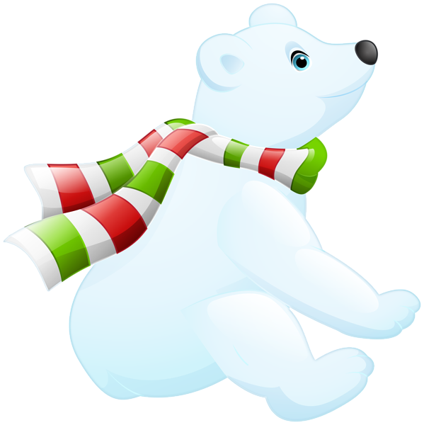 This png image - Cute Polar Bear Clip Art Image, is available for free download