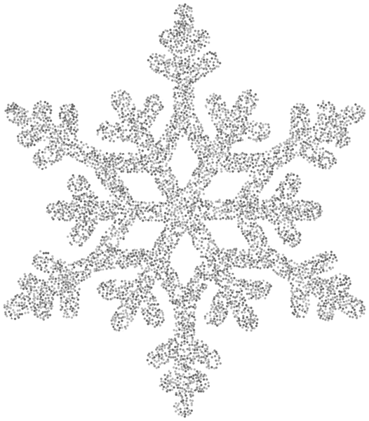 This png image - Deco Snowflake Clip Art Image, is available for free download