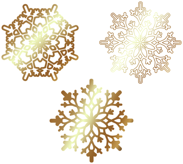 This png image - Golden Snowflakes PNG Clip Art Image, is available for free download