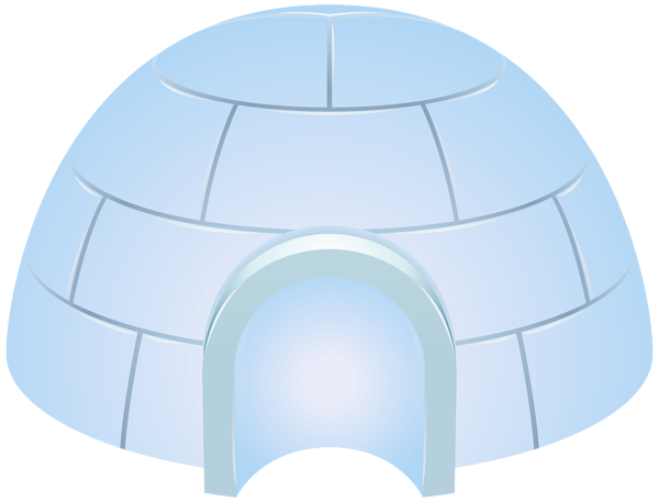 This png image - Igloo Icehouse PNG Clip Art, is available for free download