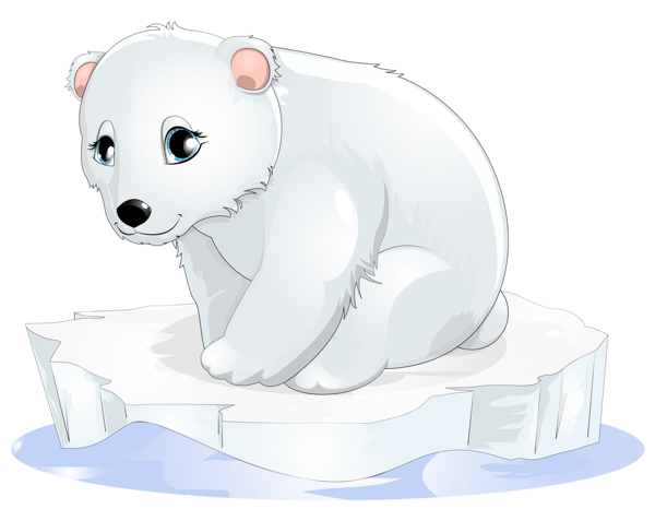 This png image - Polar Bear Transparent Clipart, is available for free download