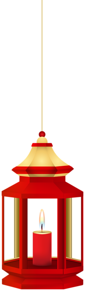 This png image - Red Hanging Lantern PNG Clipart, is available for free download