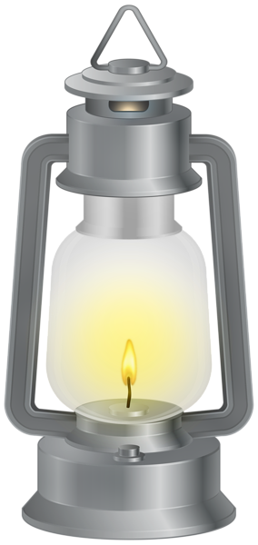This png image - Silver Lantern PNG Transparent Clipart, is available for free download