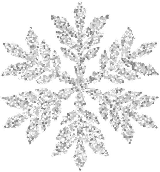This png image - Silver Snowflake Clip Art, is available for free download